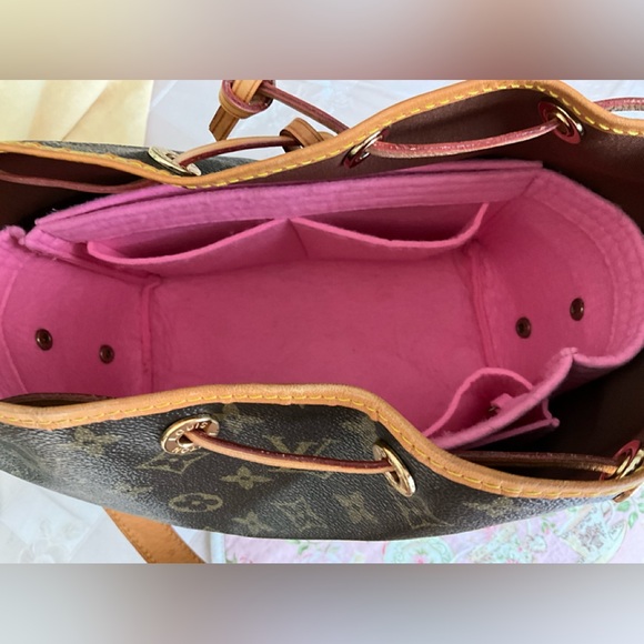 Brown Monogram Drawstring Bag - Picture 10 of 13